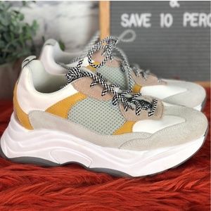 Topshop Ciara Chunky Trainer Grandpa Sneaker